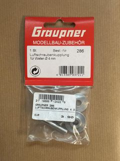 GRAUPNER 286 - LUFTSCHRAUBENKUPPLUNG 4.0