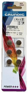 6X KNOPFBATTERIE LR44 - 