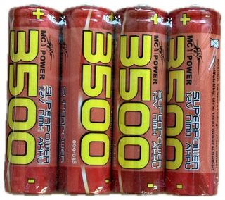 4XMIGNON AKKU 3500MAH 1,2 - 