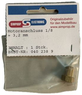 SIMPROP 0402389 - MOTORANSCHL.1/8/3,2 MM