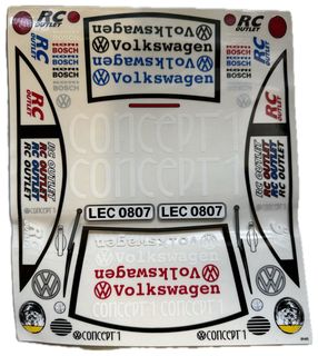 HPI 7202 KAROSSERIE - VW CONCEPT1 MINI