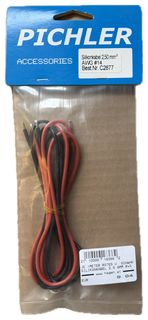 JE 1METER ROTES U. SCHWAR - SILIKONKABEL 2,5 QMM R+S