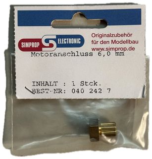 SIMPROP 0402427 - MOTORANSCHLUSS 6,0 MM