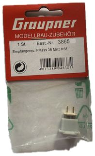 GRAUPNER 3865.XX - EMPF�NGERQUARZ 35 MHZ