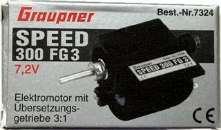 GRAUPNER 7324 - SPEED 300 FG 3 7,2V