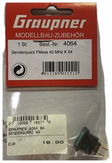 GRAUPNER 4064.84 - SENDERQUARZ 40
