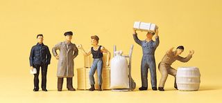 PREISER 14147 - AM G�TERSCHUPPEN