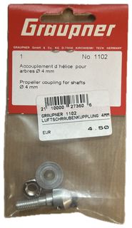 GRAUPNER 1102 - LUFTSCHRAUBENKUPPLUNG 4MM