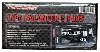 GRAUPNER 3064 - BALANCER 5 PLUS F. LIPO