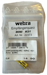 EMPF�NGERQUARZ 40MHZ K51 - MINI QUARZ