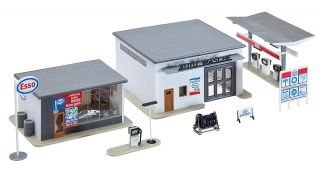 FALLER 130296 - TANKSTELLE MIT WASCHHALLE