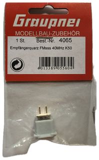 GRAUPNER 4065.XX - EMPF�NGERQUARZ MHZ