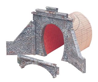 FALLER 120559 - TUNNELPORTAL FR DAMPF- U