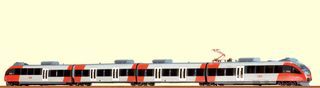 BRAWA 44268 MIT SOUND! - BB TRIEBWAGEN 4024 4TLG.