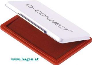 Stempelkissen Gr2 7x11 rot - Q-CONNECT