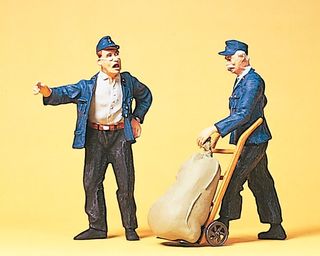 PREISER 45098 - GTERBODENPERSONAL, SACKK