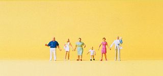 PREISER 79182 - FAMILIE KRAUSE BEIM SPAZI