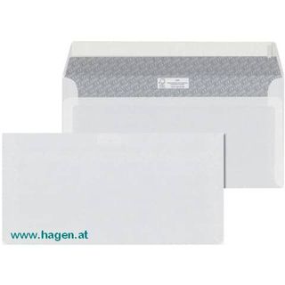 Kuvert holzfrei wei / KI C5/6-F/CLA80 Abz.str.