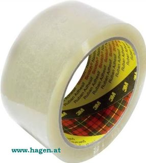 Verpackungsband PPL leise transp. - SCOTCH 50mm x66m