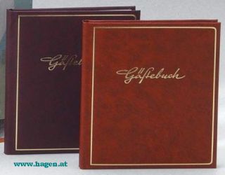 GSTEBUCH M.WORTPR. SORT. - GOLDBUCH 18X19CM