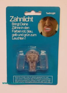 ZAHNLICHT MIT - 4 BLINKENDEN LEDS