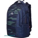 Schulrucksack Wizzard layers green