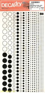 ABREIBEBUCHSTABEN GRO - DECADRY 223 /SCHWARZ