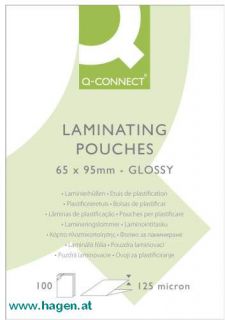 Laminierhlle 65x95mm 100ST - Connect 2x125my