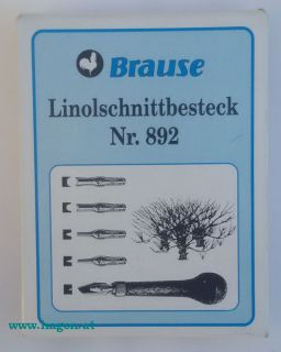 LINOLSCHNITT-BESTECK - BRAUSE 892