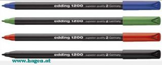 FASERSCHREIBER  SCHWARZ - EDDING 1200-1