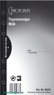 TAGESANZEIGER FR MIDI - CHRONOPLAN 50337