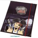 HEFTMAPPE  GRAU - CAPTAIN JACK 49251/75 A4
