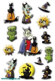 STICKER HALLOWEEN VAMPIRE - HERMA 15201