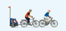 PREISER 10638 - FAMILIE AUF RADTOUR