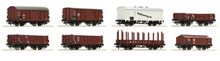 ROCO 44003 - GUETERWAGENSET DRG 8 ST.