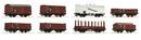 ROCO 44003 - GUETERWAGENSET DRG 8 ST.