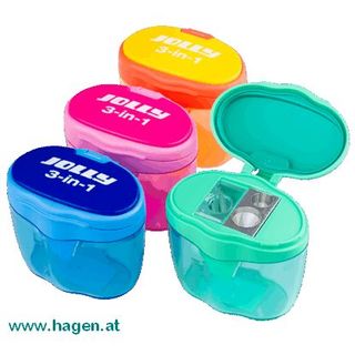 Dosenspitzer dreifach 3in1 sortiert