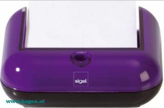 ZETTELBOX ACRYL VIOL/SW - SIGEL SA122