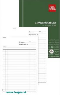 LIEFERSCHEINBUCH A4H 3X50 - OMEGA 948 + DU PAPIER