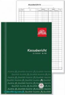 KASSABERICHTBUCH A4 2-FAC - OMEGA 103