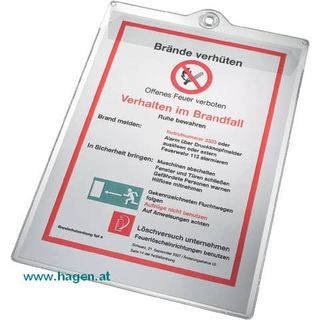 Steckhlle A4 glasklar - BENE 2054 00