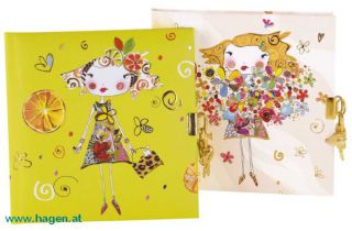 Tagebuch Tangerine - 16,5X16,5CM