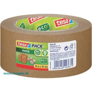 Papierverpackungsband ECO braun - TESA  50mm x50m