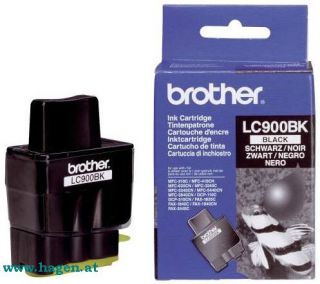 INKJETPATRONE SCHWARZ - BROTHER LC900BK