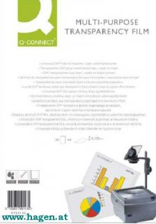 OVERHEADFOLIE UNIVERSAL - CONNECT KF00143 A4 50STK.