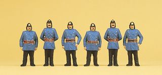 PREISER 12102 - FEUERWEHRM�NNER. UM 1900