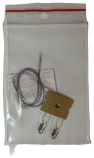 MICRO LED 0402 (WARMWEI�) - 2 ST�CK MIT WIDERSTAND