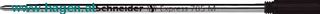 Kugelschreibermine 785 schwarz - SCHNEIDER EXPRESS M