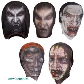STOFFMASKE HORROR - SORT.