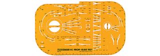 FLEISCHMANN 9921 - GLEISPLANSCHABLONE PROFI